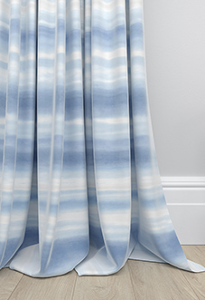 Ombre Velvet, Sky - Made to Measure Curtains